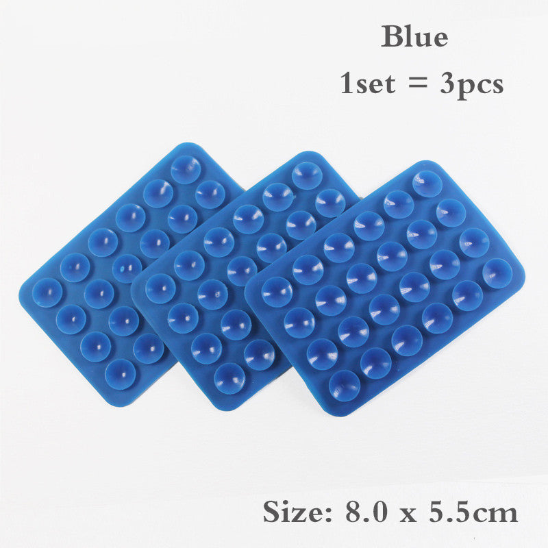 24 Grain Square Suction Cup Mobile Phone Holster Silicone Suction Cup