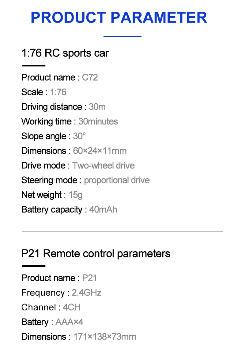 Turbo Racing 1:76 C64 C73 C72 C74 Drift RC Car With Gyro Radio Full Proportional Remote Control Toys RTR Kit For Kids and Adults