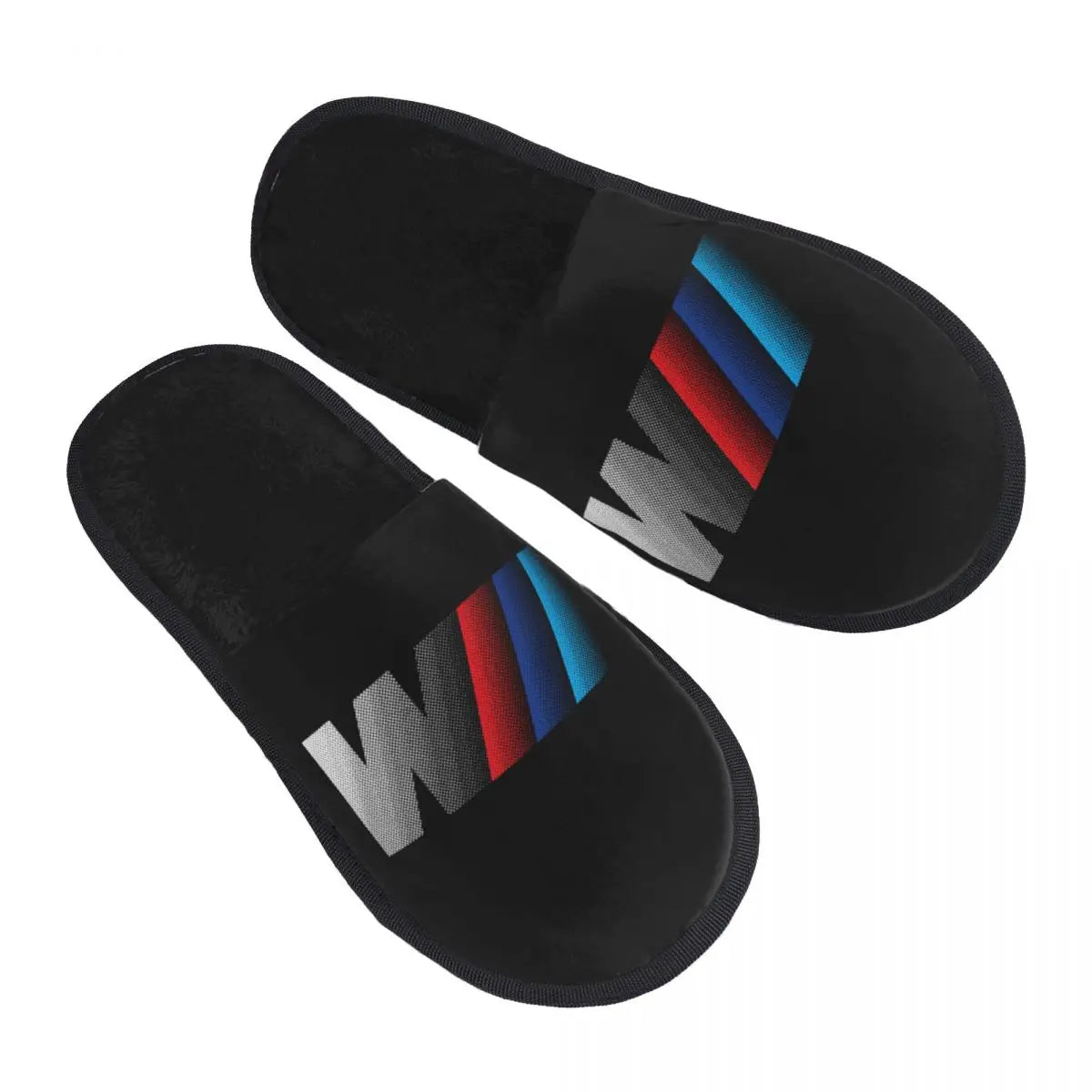 Custom M Performance Poweres Soft Memory Foam House Slippers Women Sport Car Cozy Warm Anti-Skid Slipper