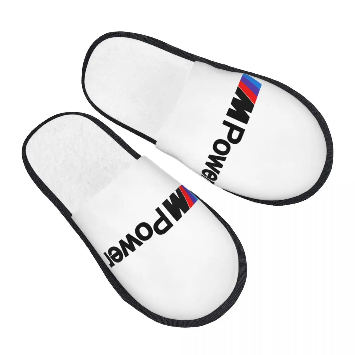 Custom M Performance Poweres Soft Memory Foam House Slippers Women Sport Car Cozy Warm Anti-Skid Slipper